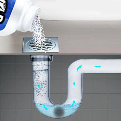 Powerful Drain & Sink Cleaner Powder Powerful Drain & Sink Cleaner Powder