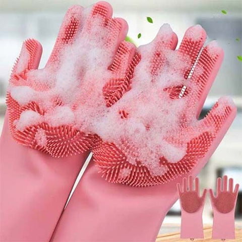 Magic Washing Gloves – Pair Of Silicone Washing Gloves Magic Washing Gloves – Pair Of Silicone Washing Gloves