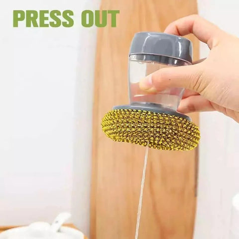 Dish Cleaning Soap Dispensing Scrubber Brush Dish Cleaning Soap Dispensing Scrubber Brush