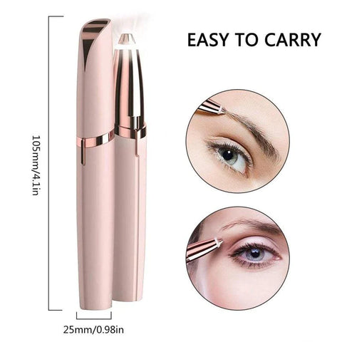 MINI EYEBROW SHAVER INSTANT PAINLESS ELECTRIC FACE BROWS MINI EYEBROW SHAVER INSTANT PAINLESS ELECTRIC FACE BROWS