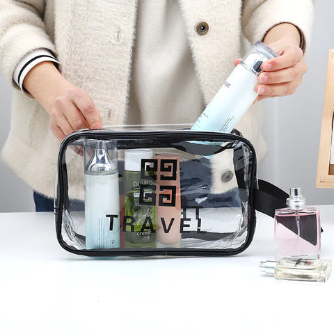 Transparent Cosmetic Bag Organizer Transparent Cosmetic Bag Organizer