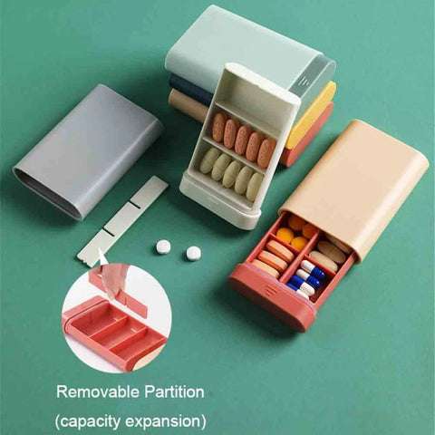 Portable Pill Storage Box Portable Pill Storage Box