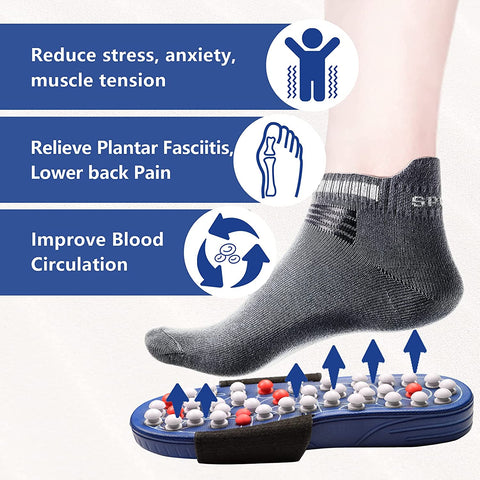 Massager Acupressure Foot Reflexology Slippers Massager Acupressure Foot Reflexology Slippers