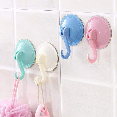 Multi-Purpose Suction Cup Strong Wall Hook 2 pcs Multi-Purpose Suction Cup Strong Wall Hook 2 pcs