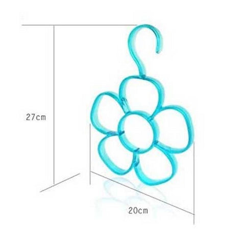 Acrylic Flower Scarf Hanger Acrylic Flower Scarf Hanger