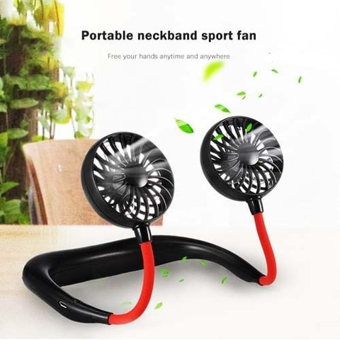 Mini USB Rechargeable Neck Held Colar Fan Portable Mini USB Rechargeable Neck Held Colar Fan Portable