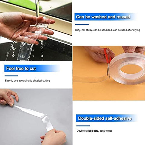 Magic Double Sided Tape Transparent 3 Meter Magic Double Sided Tape Transparent 3 Meter