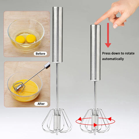 Manual Push Beater -Stainless Steel Manual Push Beater -Stainless Steel