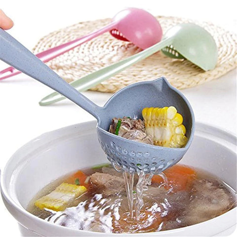 Soup Colander And Strainer Spoon Soup Colander And Strainer Spoon
