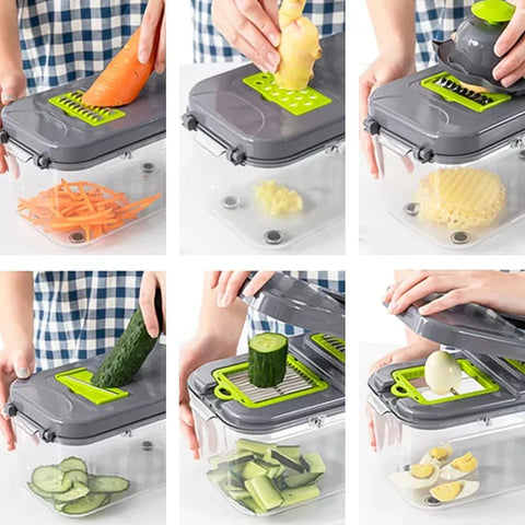 Vegetable Chopper Colander Basket Cutter Vegetable Chopper Colander Basket Cutter