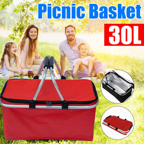 Portable Outdoor Picnic Storage Basket 30L Portable Outdoor Picnic Storage Basket 30L