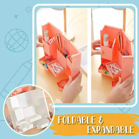 Multi-Use Folding Storage Organizer Box Multi-Use Folding Storage Organizer Box