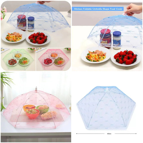Foldable Umbrella Food Cover Picnic Kitchen Anti Fly Mosquito Net Foldable Umbrella Food Cover Picnic Kitchen Anti Fly Mosquito Net