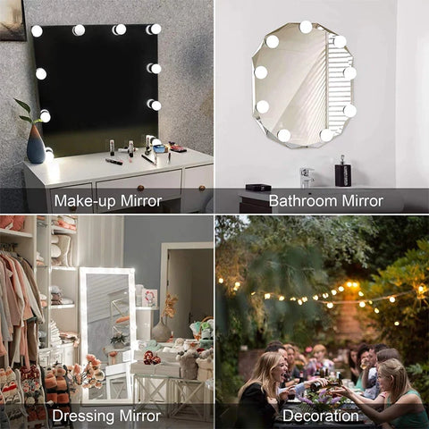 10 Bulb LED Vanity Mirror Lights 10 Bulb LED Vanity Mirror Lights