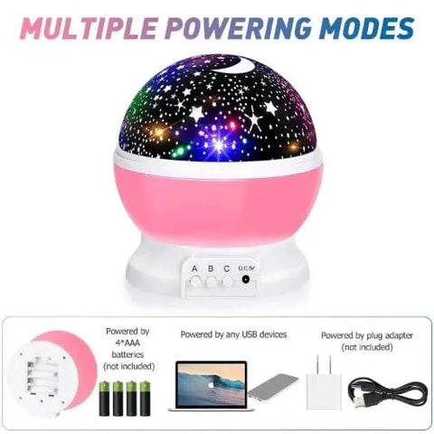 Projector Night Lamp Rotating Stars Projector Night Lamp Rotating Stars