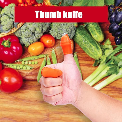 Silicone Thumb Knife Set Silicone Thumb Knife Set