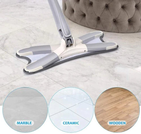 360 Degree X-Type Self Wringing Floor Cleaning Flat Mop 360 Degree X-Type Self Wringing Floor Cleaning Flat Mop