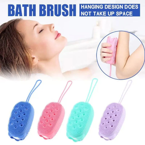 Silicone Bath & Massage Brush Double Sided Silicone Bath & Massage Brush Double Sided