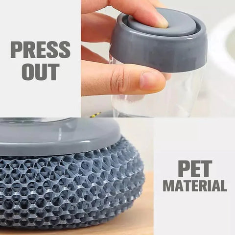 Dish Cleaning Soap Dispensing Scrubber Brush Dish Cleaning Soap Dispensing Scrubber Brush
