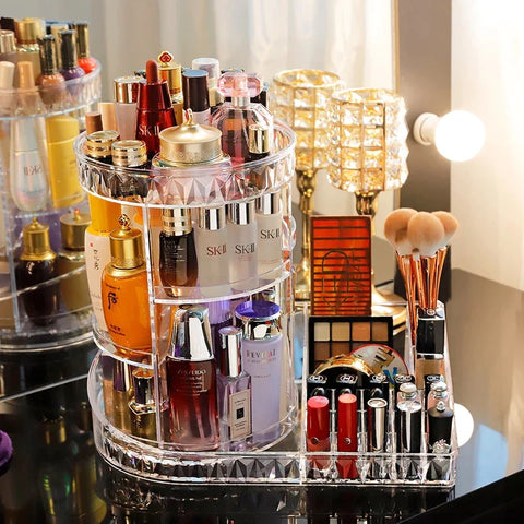 360 Rotating Makeup Beauty Organizer 360 Rotating Makeup Beauty Organizer