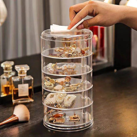 Rotatable Jewelry Storage Box Rotatable Jewelry Storage Box