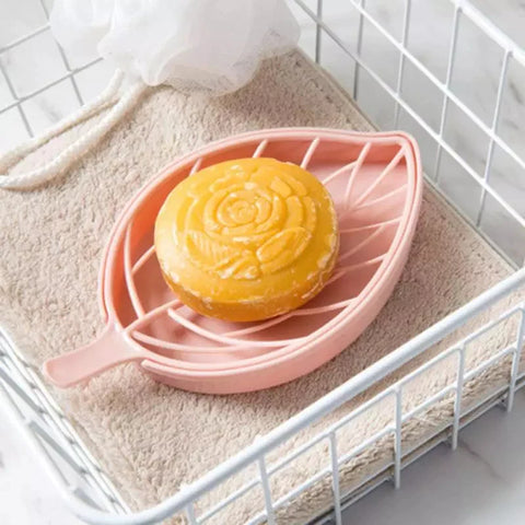 LEAF SHAPE SOAP HOLDER NON SLIP SOAP BOX LEAF SHAPE SOAP HOLDER NON SLIP SOAP BOX