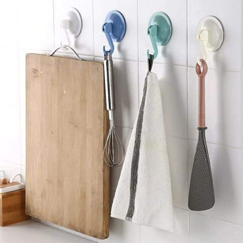 Multi-Purpose Suction Cup Strong Wall Hook 2 pcs Multi-Purpose Suction Cup Strong Wall Hook 2 pcs