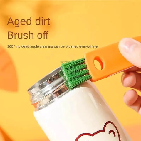 3 in 1 Bottle Lid Rubber Ring Groove Gap Cleaning Brush, Multifunctional Bottle Gap Cleaner 3 in 1 Bottle Lid Rubber Ring Groove Gap Cleaning Brush, Multifunctional Bottle Gap Cleaner