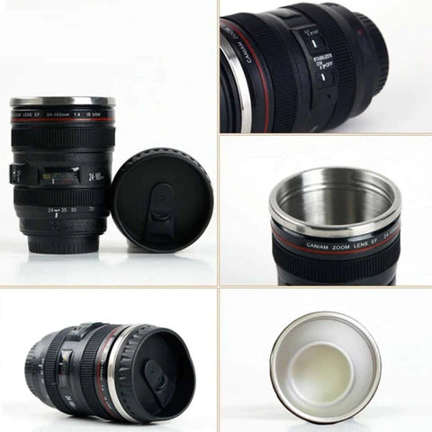 Creative Camera Lens Coffee Tea Mug 300 ML Creative Camera Lens Coffee Tea Mug 300 ML