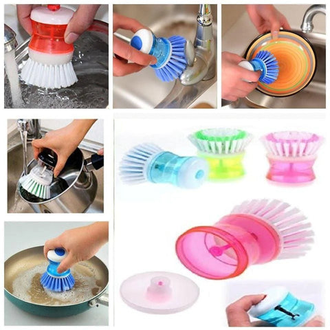 Liquid Soap Dishwasher Brush Liquid Soap Dishwasher Brush