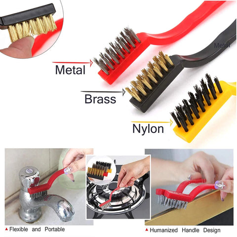 Wire Brush Kitchen Tools Set Of 3 Wire Brush Kitchen Tools Set Of 3