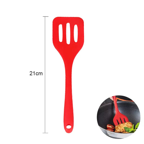 Slotted Silicone Turner Spatula Slotted Silicone Turner Spatula