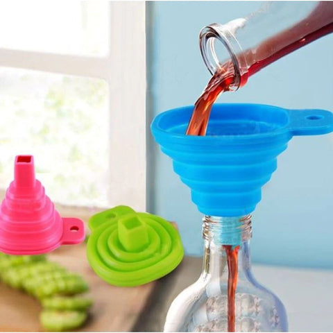 Collapsible Silicone Funnel Collapsible Silicone Funnel