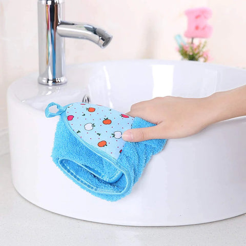 Hanging Kitchen Towel Small Soft Dish Towel Cloth for Kitchen Bathroom Use Hanging Kitchen Towel Small Soft Dish Towel Cloth for Kitchen Bathroom Use