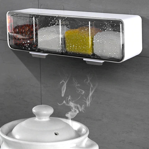 KITCHEN WALL-MOUNTED SEASONING SPICE RACK KITCHEN WALL-MOUNTED SEASONING SPICE RACK