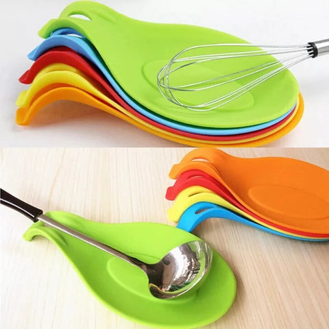 Silicone Spoon Rest Heat Resistant Silicone Spoon Rest Heat Resistant