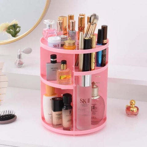 360 Rotating Cosmetic Makeup Organizer 360 Rotating Cosmetic Makeup Organizer
