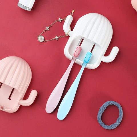 Wall Toothbrush Holder Cactus Shape Wall Toothbrush Holder Cactus Shape