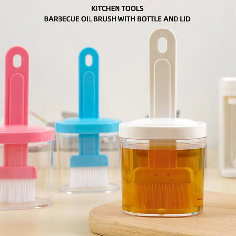 Oil Bottle with Nylon Brush for Cooking BBQ Kitchen Oil Bottle with Nylon Brush for Cooking BBQ Kitchen