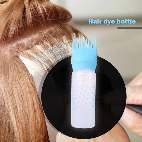 Hair Oil Comb Bottle Hair Oil Comb Bottle