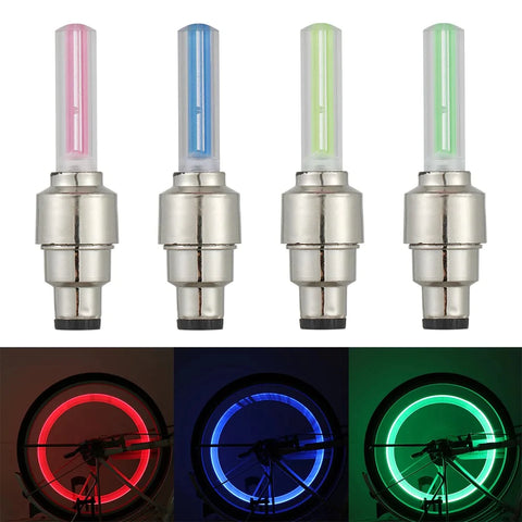 2 Pcs Car Wheel LED Light, Motorcycle Bike Tire Vale Cap 2 Pcs Car Wheel LED Light, Motorcycle Bike Tire Vale Cap