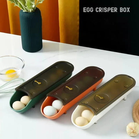 Automatic Rolling Egg Fridge Storage Organization Container Automatic Rolling Egg Fridge Storage Organization Container