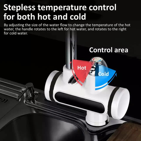Electric Water Heater Faucet Tap With Display Electric Water Heater Faucet Tap With Display