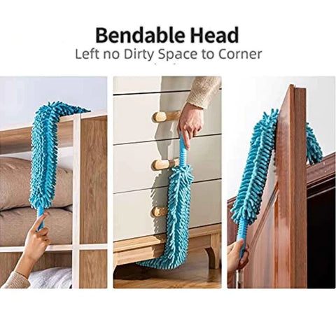 Flexible Microfiber Duster with Long Handle Flexible Microfiber Duster with Long Handle