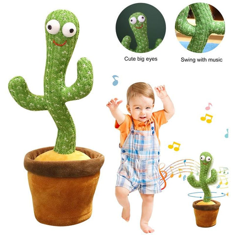 Cute Dancing Cactus Toy With Talking Cute Dancing Cactus Toy With Talking