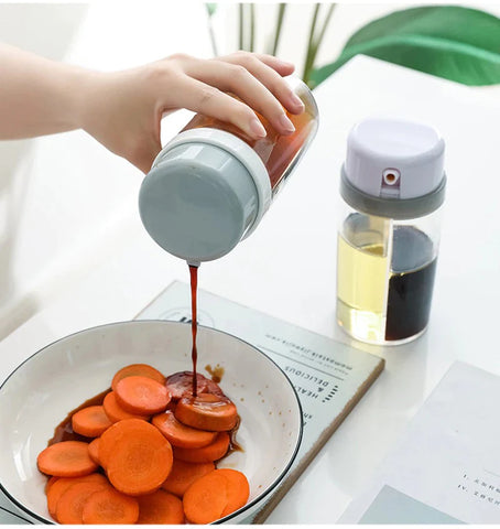 2 In 1 Rotating Oil Bottle Dispenser 2 In 1 Rotating Oil Bottle Dispenser