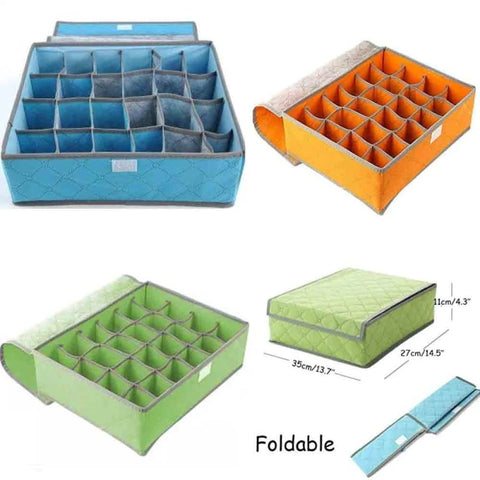 24 Pocket Socks Organizer Box 24 Pocket Socks Organizer Box