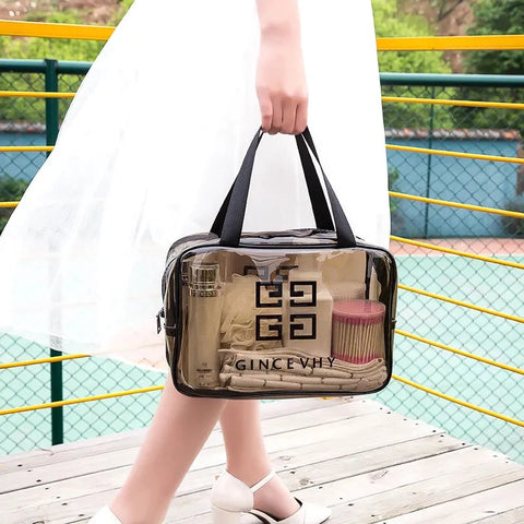 Transparent Cosmetic Bag Organizer Transparent Cosmetic Bag Organizer