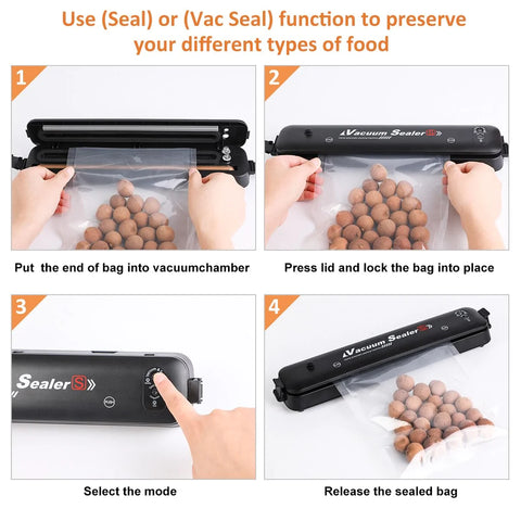 Vacuum Sealer Automatic Vacuum Air Sealing Machine Vacuum Sealer Automatic Vacuum Air Sealing Machine