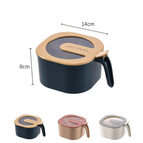 4 Partition Spices Storage Box 4 Partition Spices Storage Box